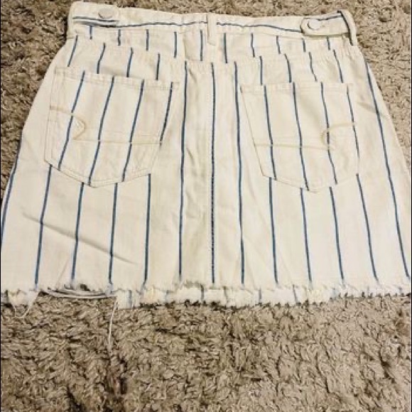 American eagle a line denim miniskirt size 4 - Picture 5 of 9